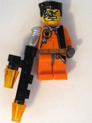 LEGO Minifigure-Fire Arm-Agents-AGT017-Creative Brick Builders